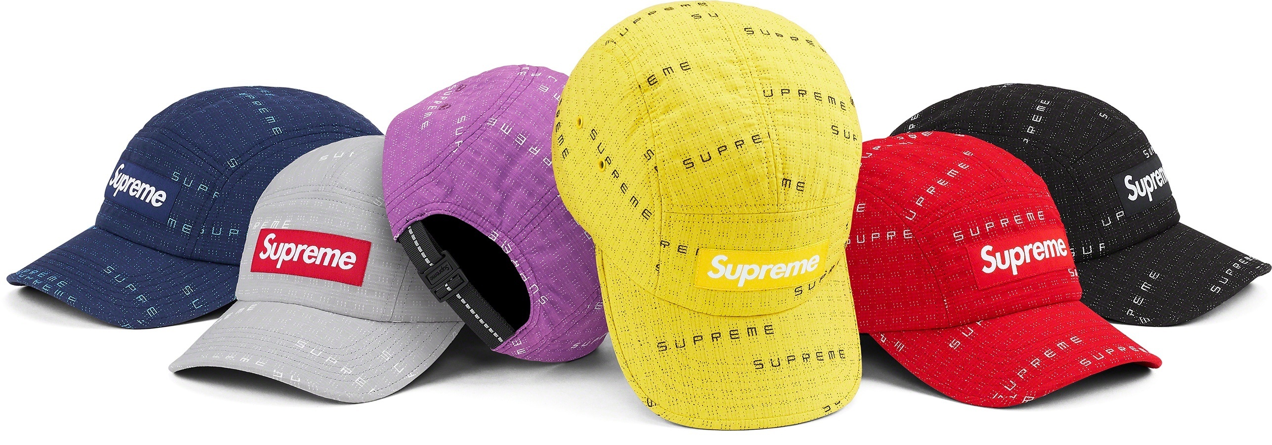 Stitch Jacquard Camp Cap